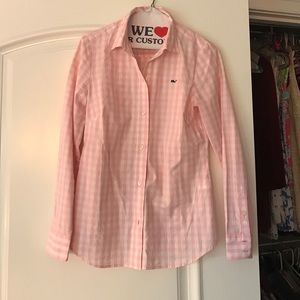 vineyard vines gingham shirt