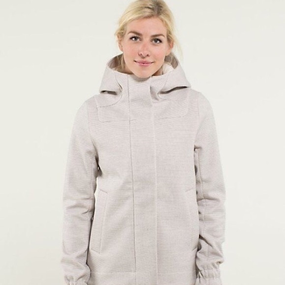 Lululemon Studio Shell Tweed Jacket "Angel Wing"