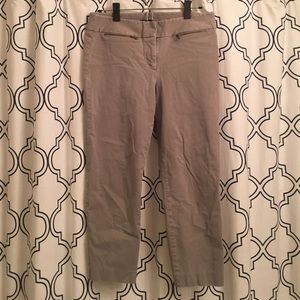 Ann Taylor Loft khaki trousers