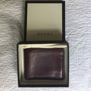 GUCCI men's signature wallet