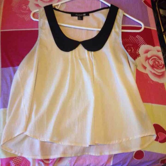 Forever 21 Collar top