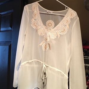 Beautiful top with embroidery detail