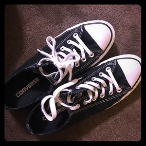 black low converse