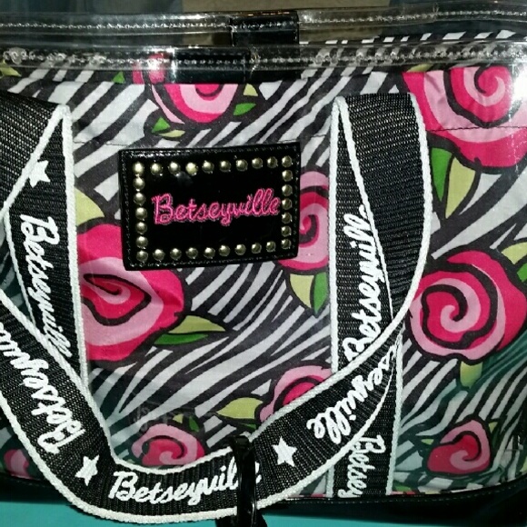 BETSY JOHNSON PURSE IN EUC