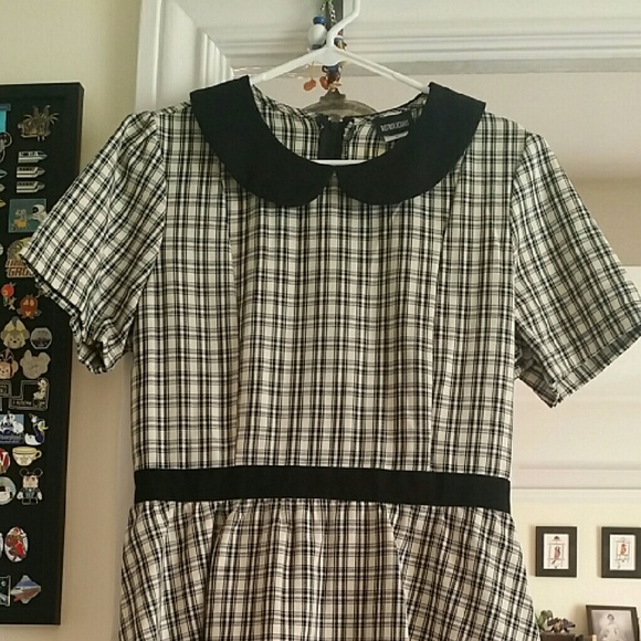Retrolicious Dresses & Skirts - Retrolicious Folter Peter Pan to Past Plaid Dress
