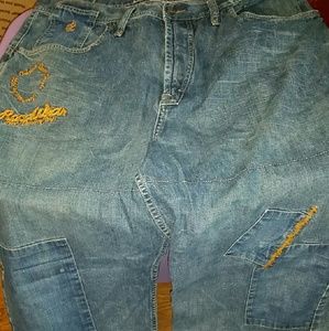 MEN'S ROCAWEAR JEANS in EUC SZ 38w
