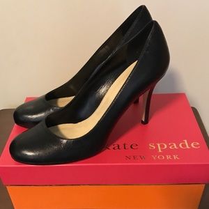 Kate Spade Karolina Pumps Black Leather