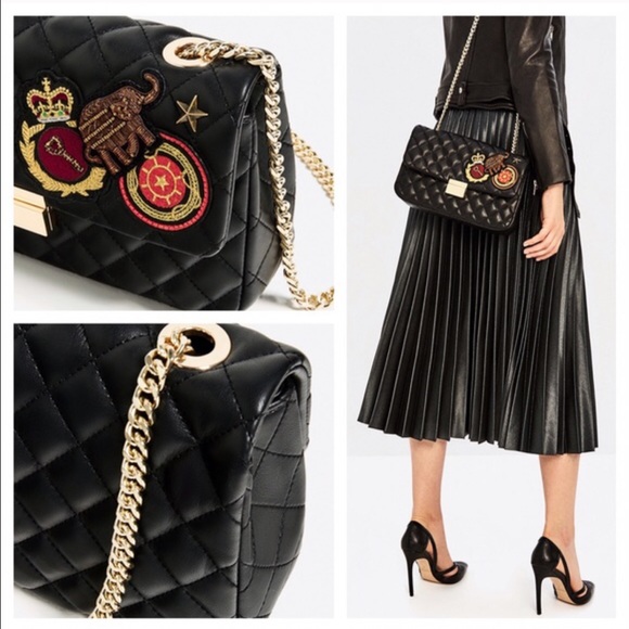 Quilted Crossbody Bag Zara