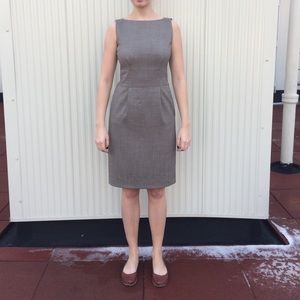 Light weight wool work dress.
