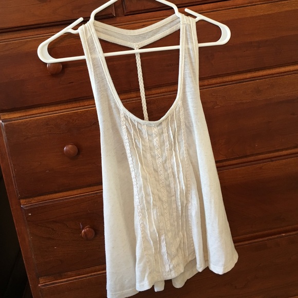 Cream tank top