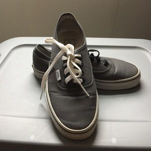 Authentic style gray Vans