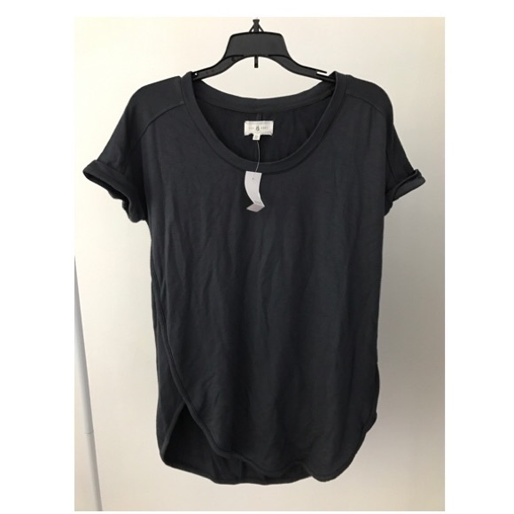 Dark grey tee shirt