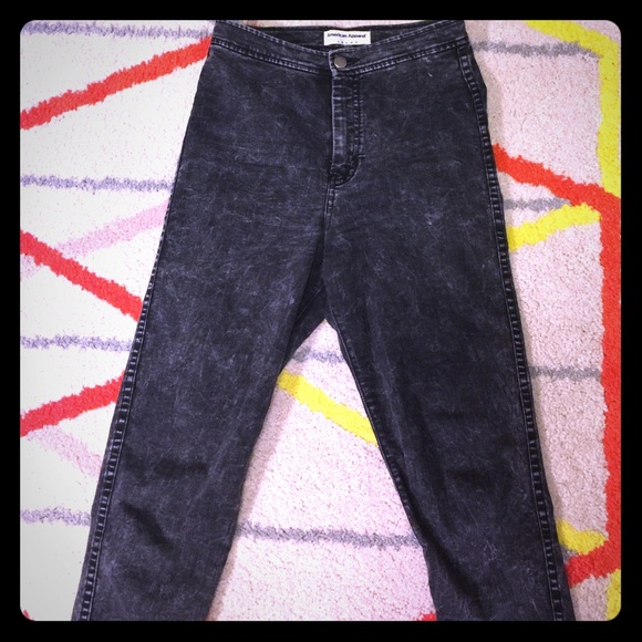 Acid washed easy jean from American Apparel.