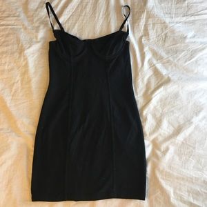 Black Bodycon Mini Dress