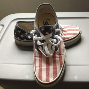 Authentic Style Stars &Stripes Vans