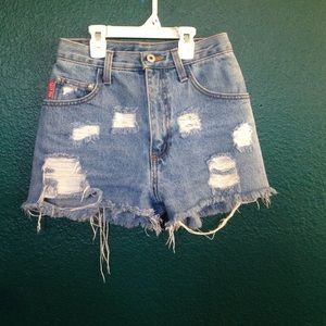High waisted shorts!!