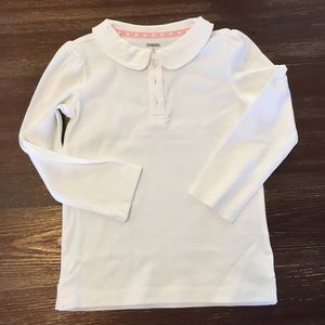 White Collared Gymboree Shirt NWOT