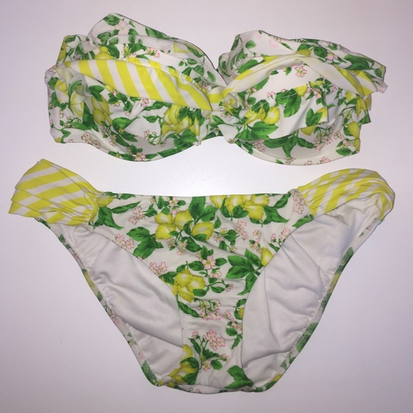 Victoria's Secret Lemon Bathing Suit