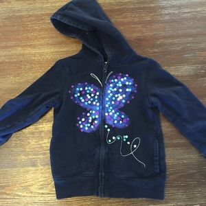 Sparkly Butterfly Hoodie