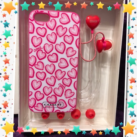 💖COACH I PHONE 5 CASE💝AUTHENTIC 💞
