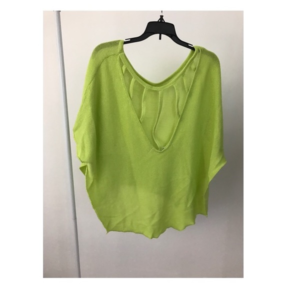 Green loose fitted shirt