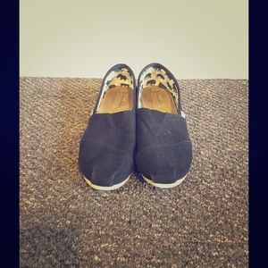 Men's Black Toms