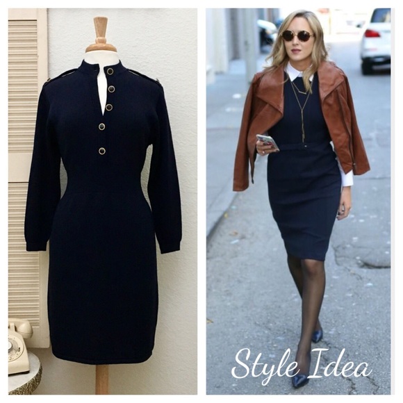 st john sweater dress