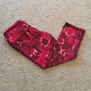 Reebok workout capris