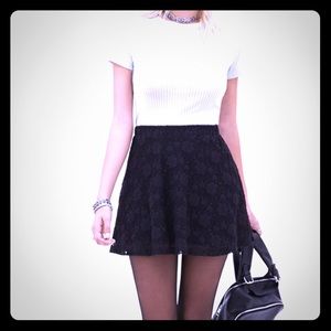 Target size small skater style lace skirt