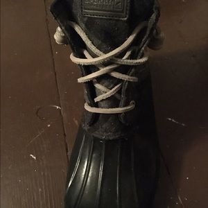 Sperry duck boots, lightly worn.