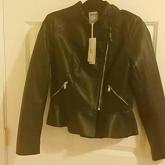 Zara leather jacket