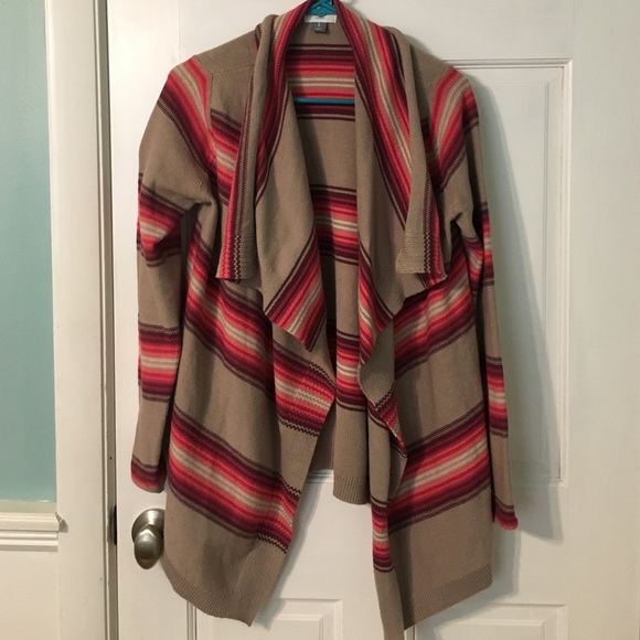 Open front sweater