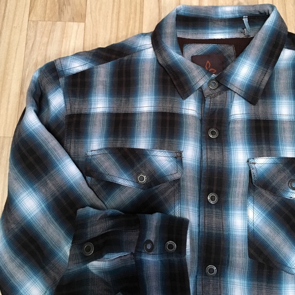 Prana Other - Prana Plaid Thermal Lined Flannel Shirt