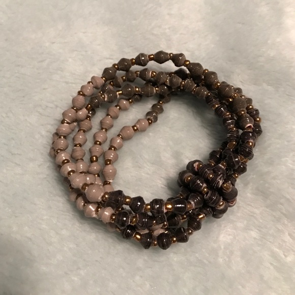 Bracelet (African beaded bundle) - Picture 1 of 2