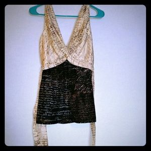 BCBG Max Azria Silk Top