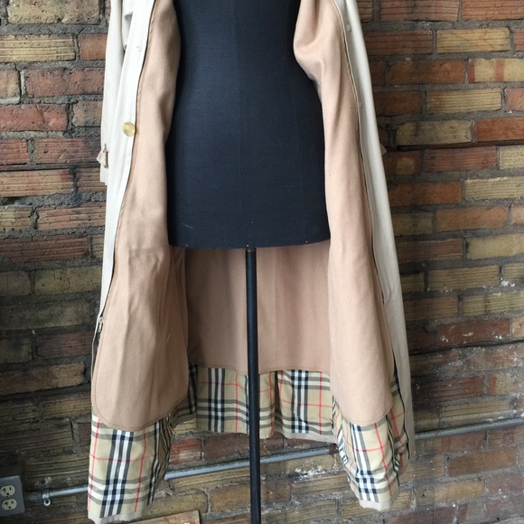 Burberrys Burberry x long trench coat duster - Picture 3 of 4