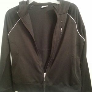Hooded zip up