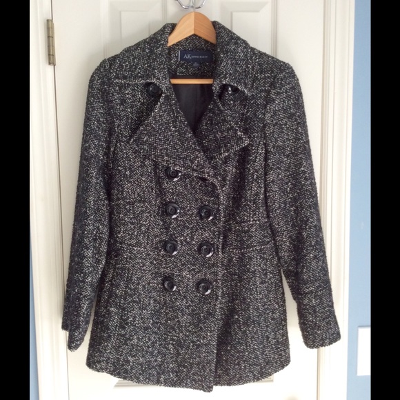 Anne Klein Jackets & Blazers - 🌟LAST CALL Anne Klein blk/grey Wool Coat Sz M
