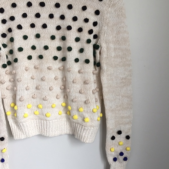 Anthropologie Sweaters - Colorful Pom Pom Sweater Anthropologie Sweaters - Colorful Pom Pom Sweater
