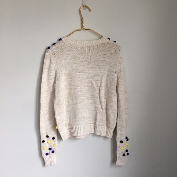 Anthropologie Sweaters - Colorful Pom Pom Sweater Anthropologie Sweaters - Colorful Pom Pom Sweater