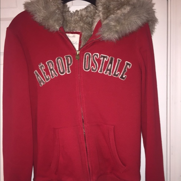 Aeropostale furry jacket