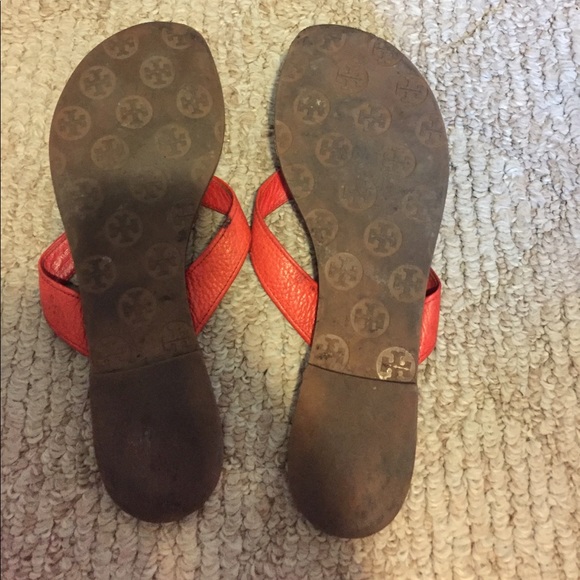 Red Tory Burch thong sandal - Picture 4 of 4
