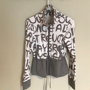 Lululemon Zip Front Jacket with Cinched Waist
