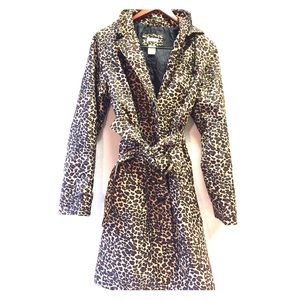 Leopard Print Raincoat