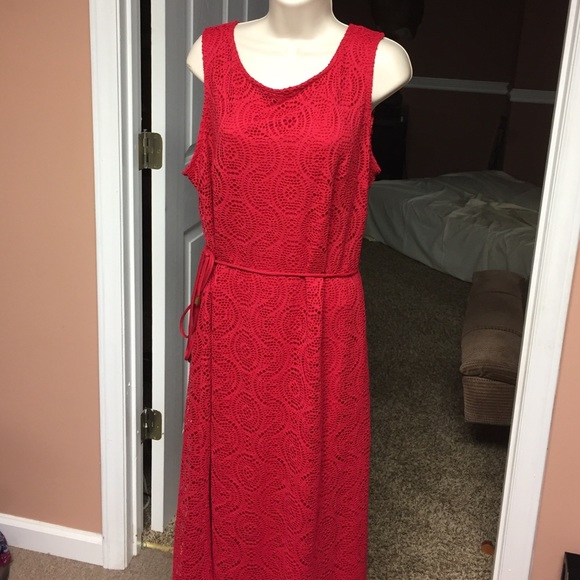 Floor length dress