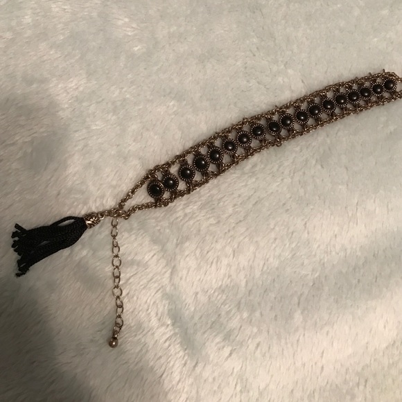 Bracelet with tassel - Picture 1 of 4