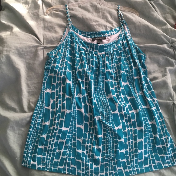 Animal Print Style & Co Tank
