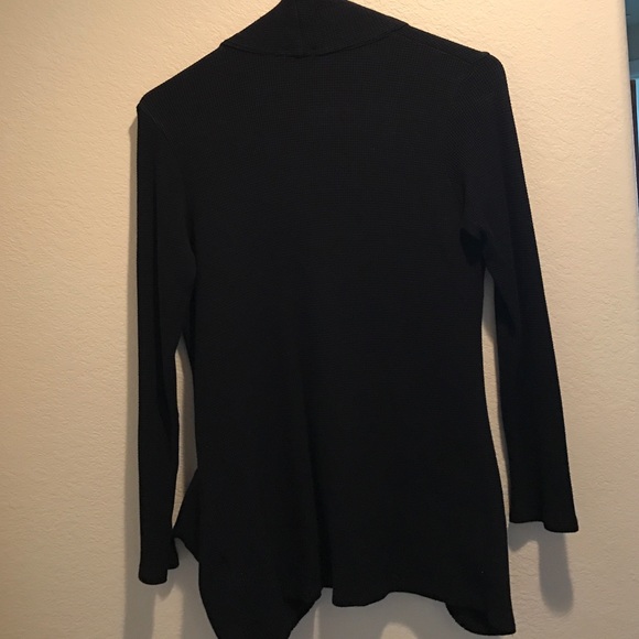 Black open cardigan. NWOT. - Picture 3 of 3