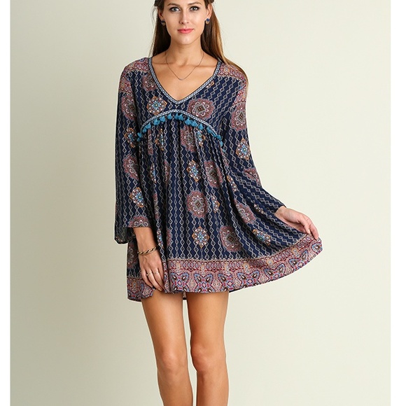Dresses & Skirts - Boho dress. Stunning! ON SALE! HP🎉🎉