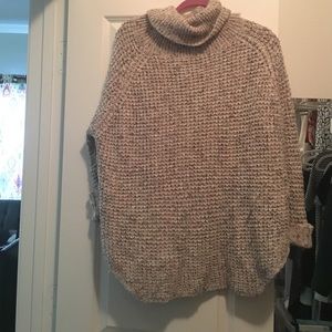 Free people oversize turtle neck